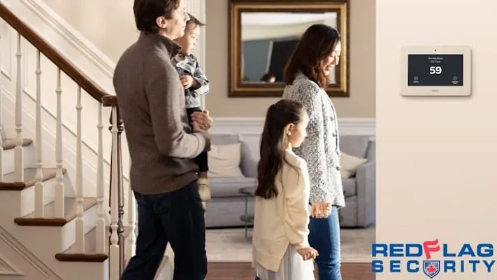 Home security panel and intrusion alarm system – RedFlag Security Ottawa